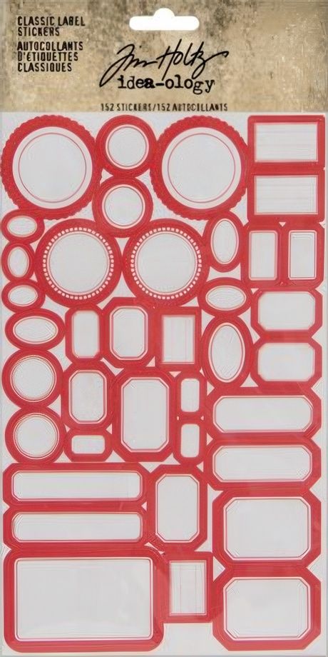 Tim Holtz - Idea-Ology - Classic Label Stickers