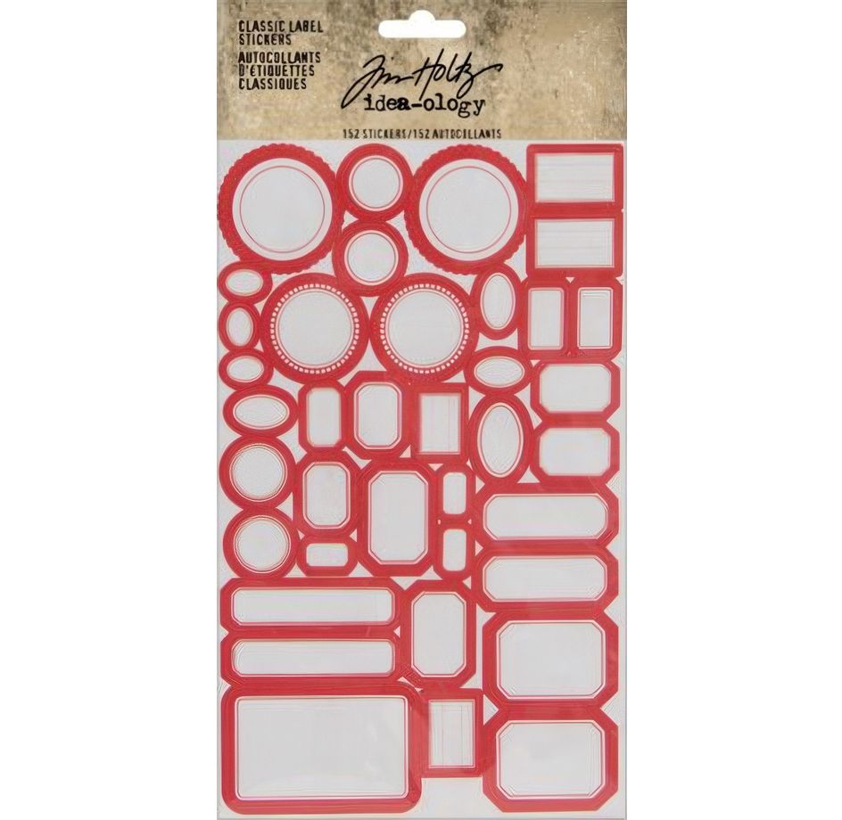 Tim Holtz - Idea-Ology - Classic Label Stickers