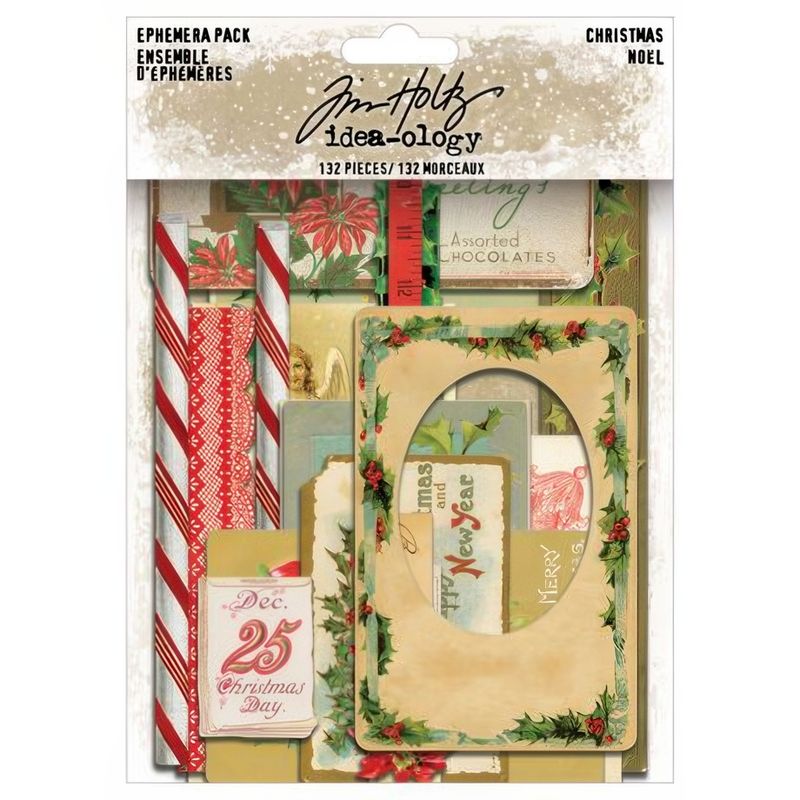 Tim Holtz - Idea-ology - Ehemera Pack - Christmas