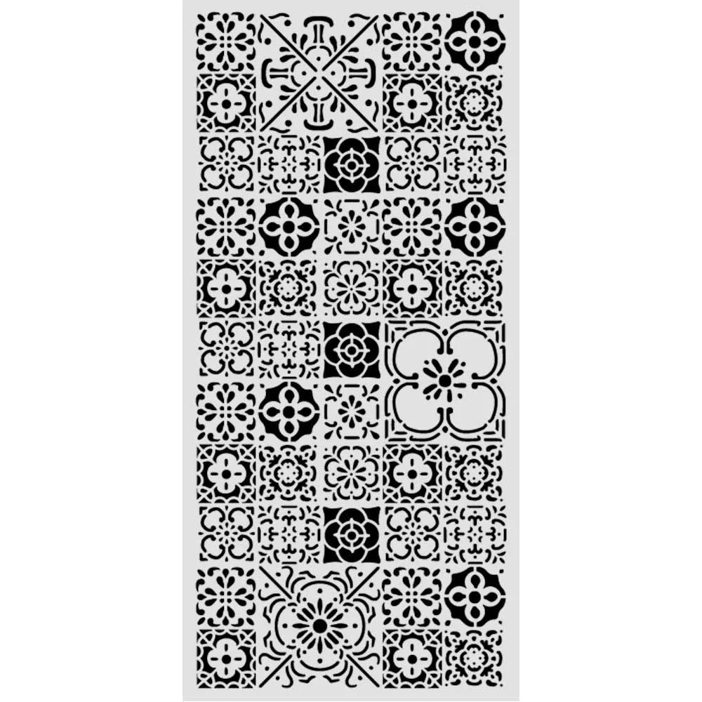 Stamperia - All Around - 12 x 25cm Stencil - Tiles