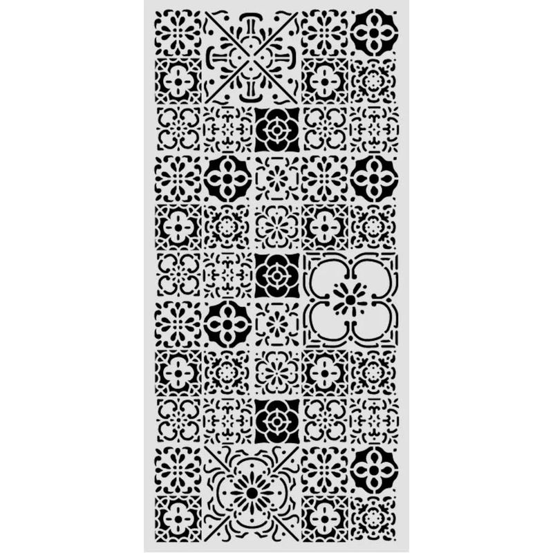 Stamperia - All Around - 12 x 25cm Stencil - Tiles