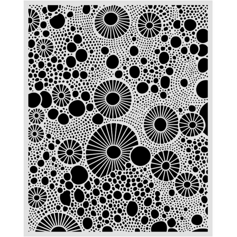 Stamperia - All Around - 20 x 25cm Stencil - Rings