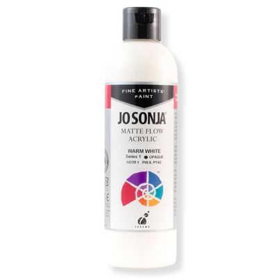 Jo Sonja - Matte Flow Acrylic - 250ml - S1 - Warm White Jo Sonja - Matte Flow Acrylic - 250ml - S1 - Warm White