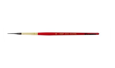 Neef Australia - 4400 Needle Point - Squirrel/Taklon Rigger - Short Handle - Size 6