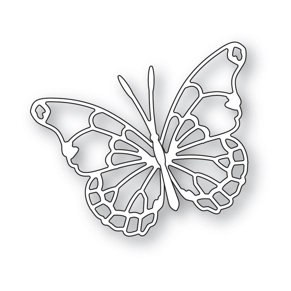 Memory Box Die - Metal Craft Die - Vivienne Butterfly Memory Box Die - Metal Craft Die - Vivienne Butterfly
