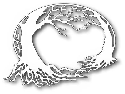 Memory Box Die - Metal Craft Die - Sleepy Hollow Oval Frame