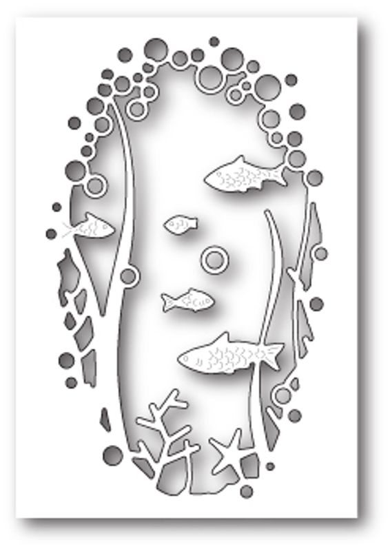 Memory Box Die - Metal Craft Die - Under the Sea Collage
