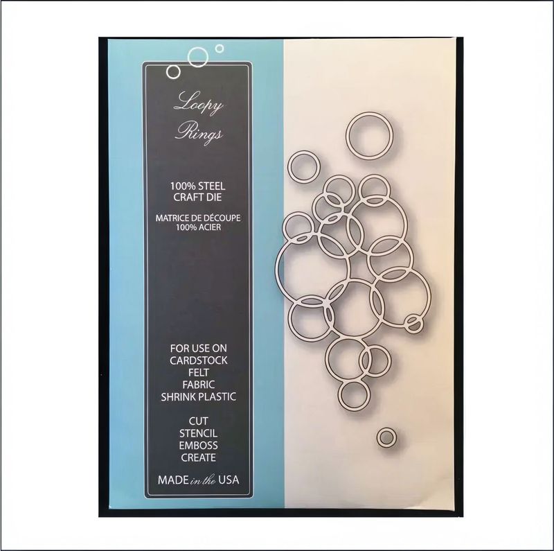 Memory Box Die - Metal Craft Die - Loopy Rings