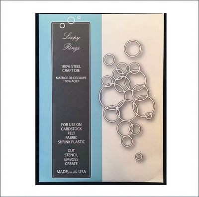 Memory Box Die - Metal Craft Die - Loopy Rings