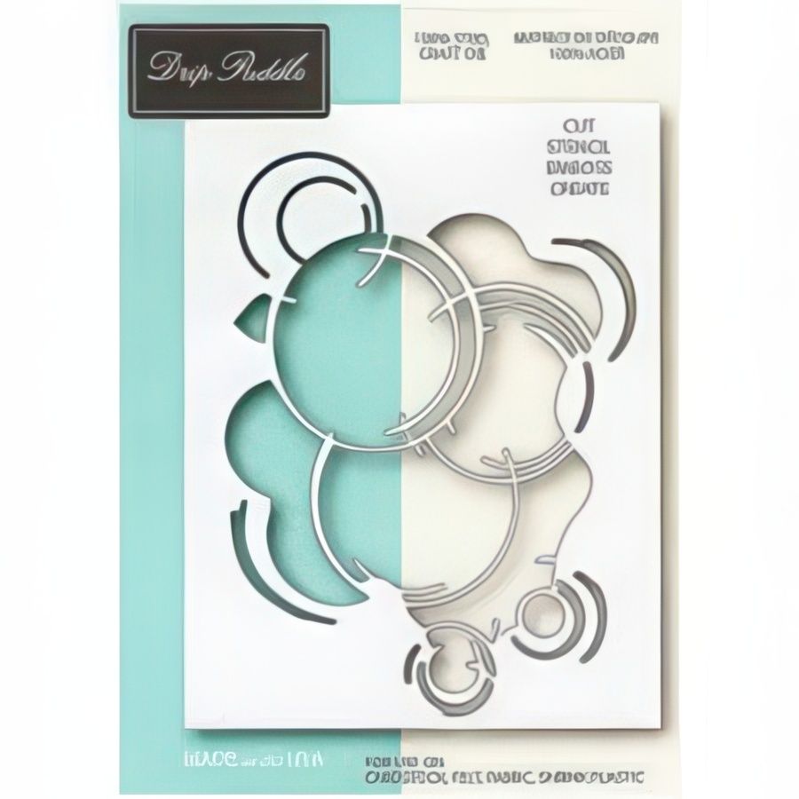 Memory Box Die - Metal Craft Die - Drip Puddle
