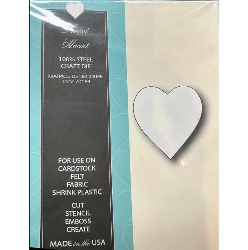 Memory Box Die - Metal Craft Die - Sweet Heart
