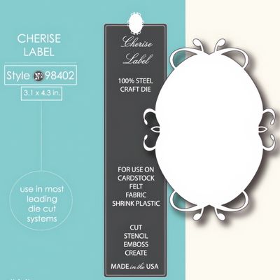 Memory Box Die - Metal Craft Die - Cherise Label