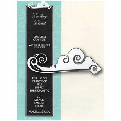 Memory Box Die - Metal Craft Die - Curling Cloud