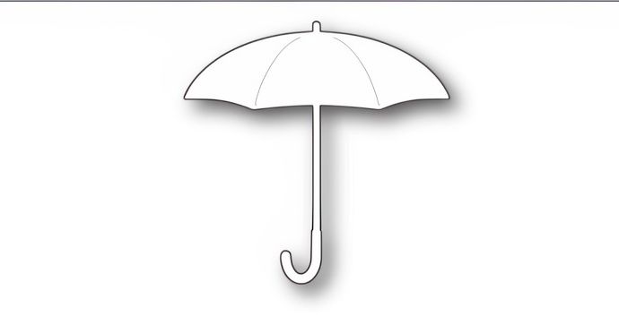 Memory Box Die - Metal Craft Die - Proper Umbrella