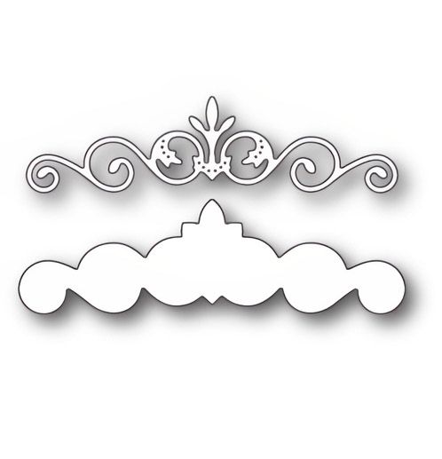 Poppystamp - Metal Craft Die - Finial Flourish