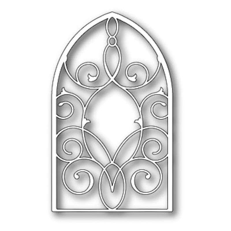 Poppystamp - Metal Craft Die - Grand Gothic Iron Work