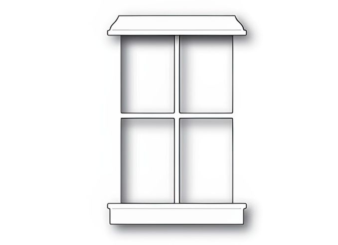 Poppystamp - Metal Craft Die - Large Window Cut Out