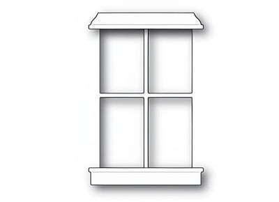Poppystamp - Metal Craft Die - Large Window Cut Out