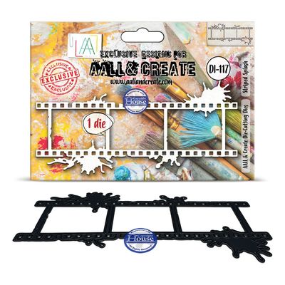 AALL &amp; Create - Metal Die Set - Striped Splash