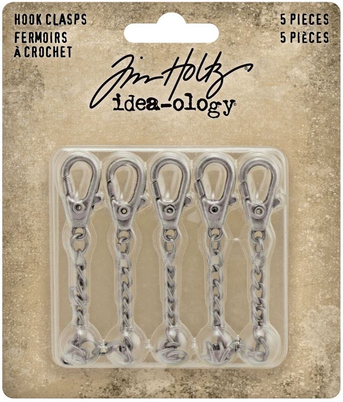 Tim Holtz - Idea-Ology - Metalware - Hook clasps