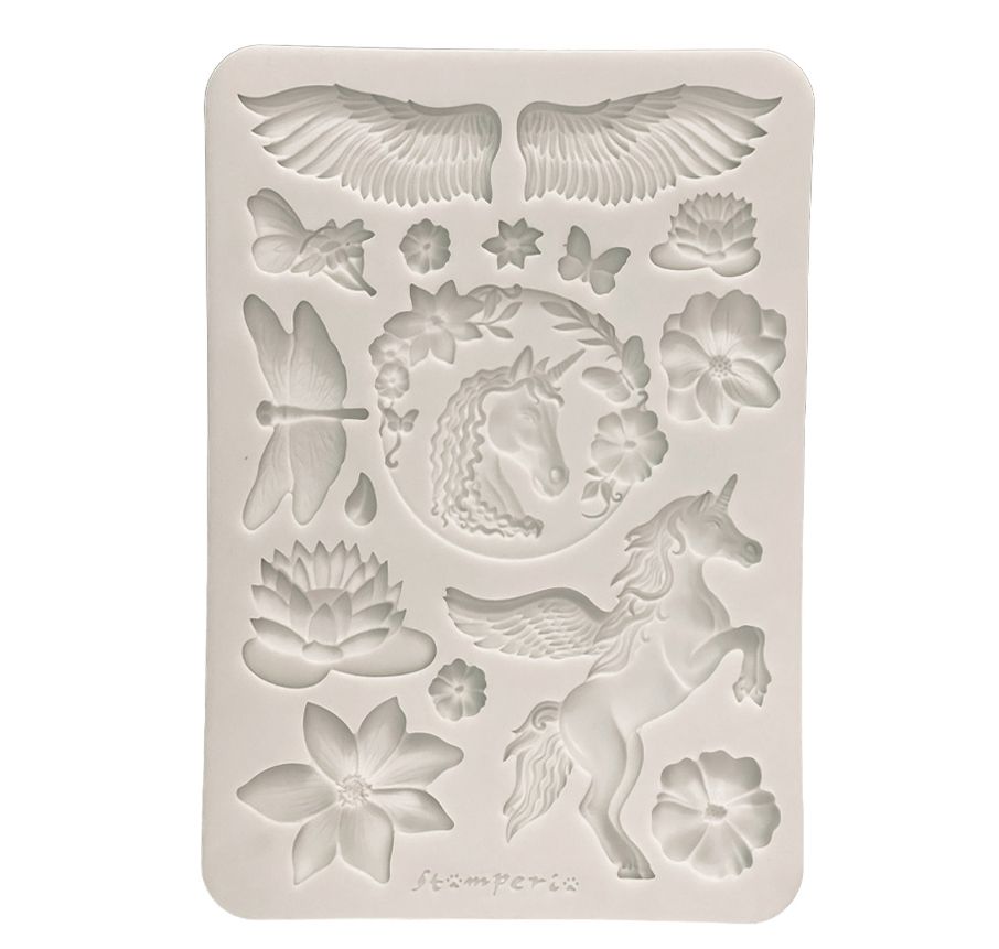 Stamperia - Wonderland - A5 Silicone Mould - Stamperia - Wonderland - A5 Silicone Mould -