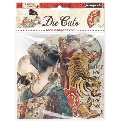 Stamperia - Oriental Garden - Die Cuts Stamperia - Oriental Garden - Die Cuts