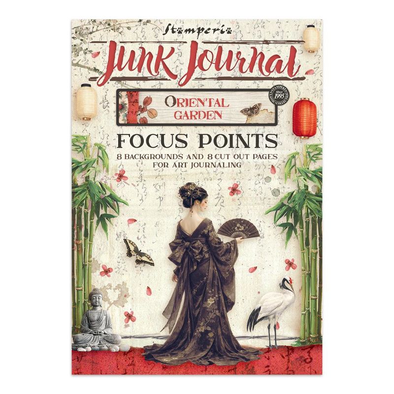 Stamperia - Oriental Garden - A5 Junk Journal Focus Points