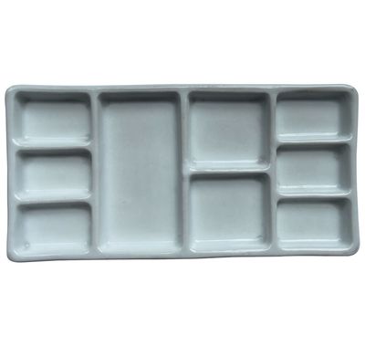 MEEDEN -  Porcelain Paint Palette - 9 Wells