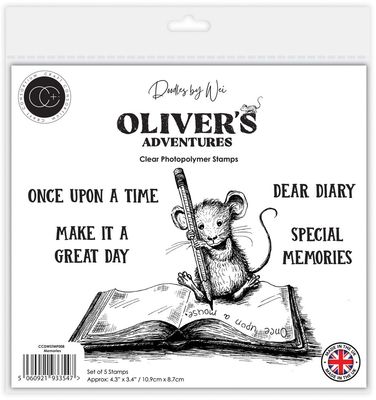 Craft Consortium - Clear Stamp - Olivers Adventures - Memories