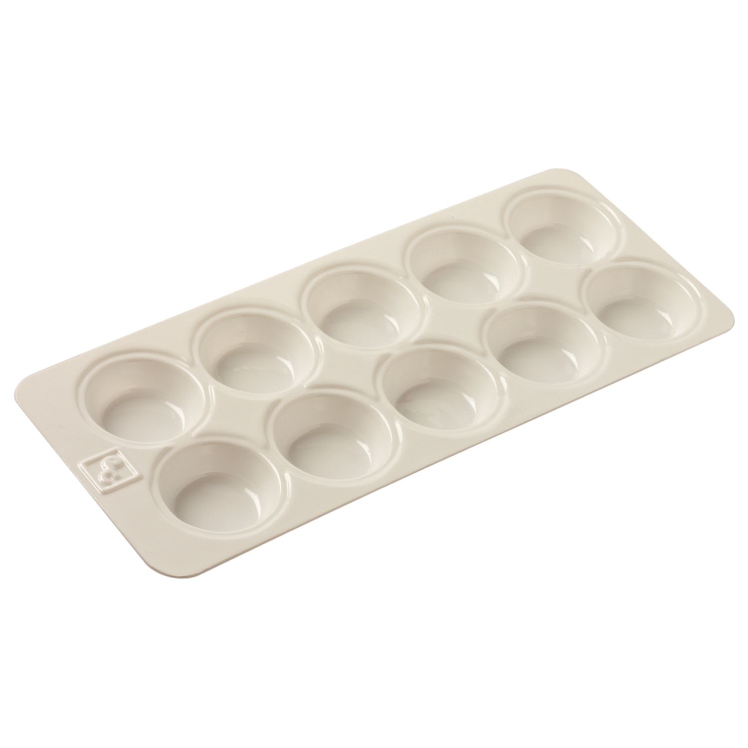 Art Basics - 10 Well Plastic Palette