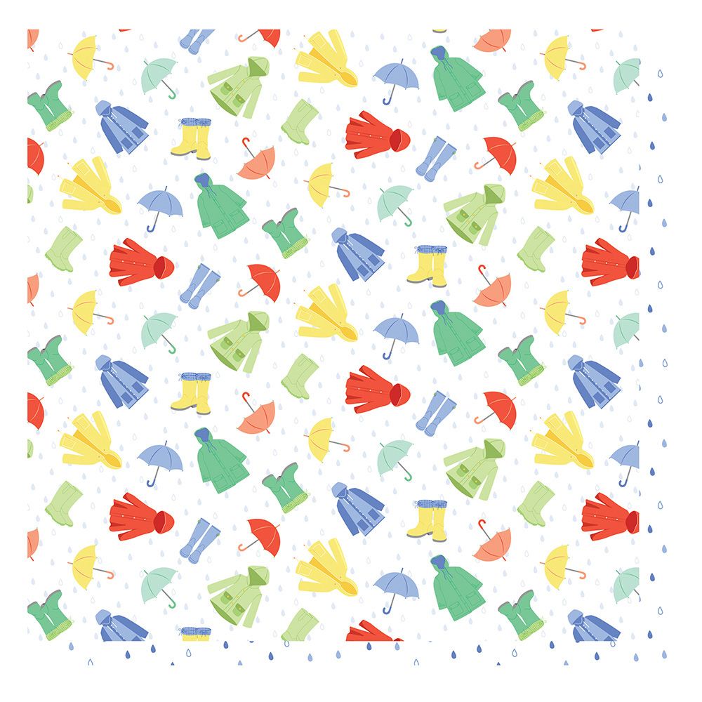 PhotoPlay - Showers and Flowers - 12 PhotoPlay - Showers and Flowers - 12"x12" D/S Paper - Puddle Jumper