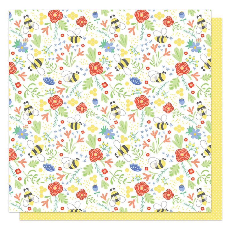 PhotoPlay - Showers and Flowers - 12"x12" D/S Paper - Time to Bloom
