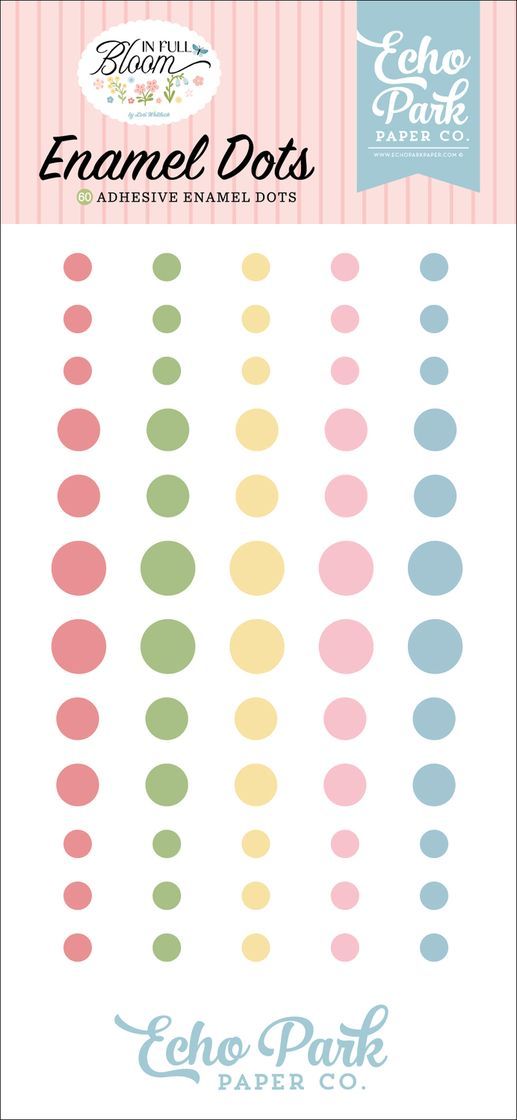 Echo Park - Enamel Dots - In Full bloom