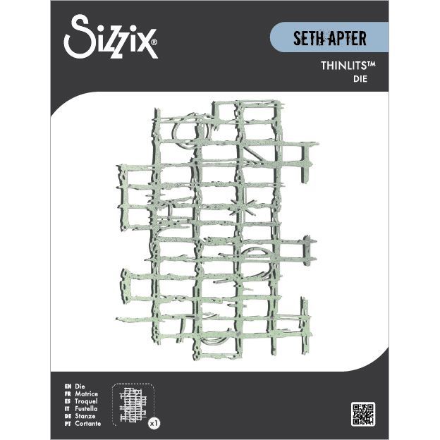 Sizzix - Seth Apter - Thinlits Die - Gridiron