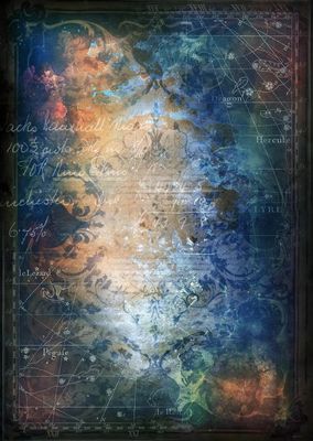 7 Dot Studio - A4 Rice Paper - Stargazer - Galaxy Dreams