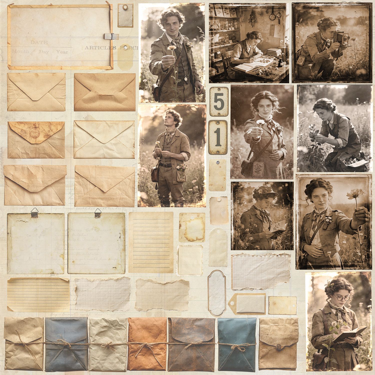 7 Dot Studio - Botanica - Ephemera 7 Dot Studio - Botanica - Ephemera