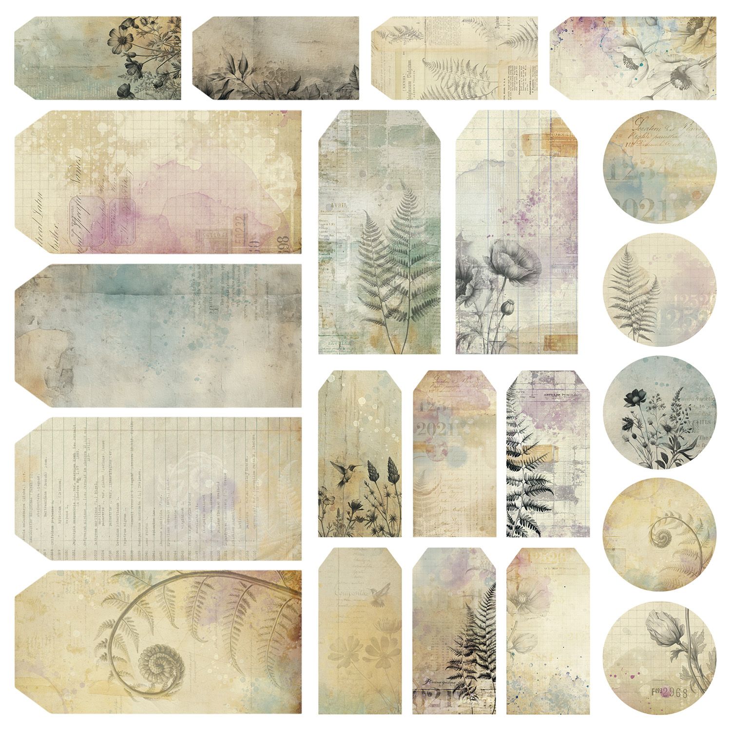 7 Dot Studio - Botanica - Tags