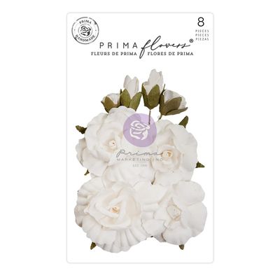 Prima Marketing - Paper Flowers - Sharon Ziv - Lily White