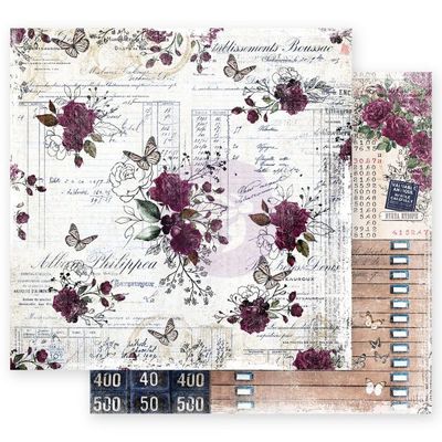 Prima Marketing - 12"x12" D/S Paper - Darcelle Collection - Just Wing It