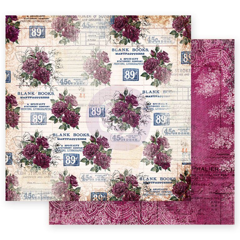 Prima Marketing - 12"x12" D/S Paper - Darcelle Collection - Born To Make History