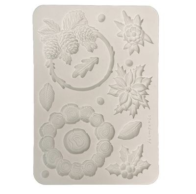 Stamperia - A5 Silicone Mould - Christmas Garlands