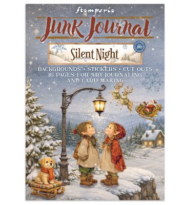 Stamperia - Silent Night - Junk Journal Stickers - Cut-Outs - Backgrounds