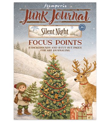 Stamperia - Silent Night - A5 Junk Journal Focus Points