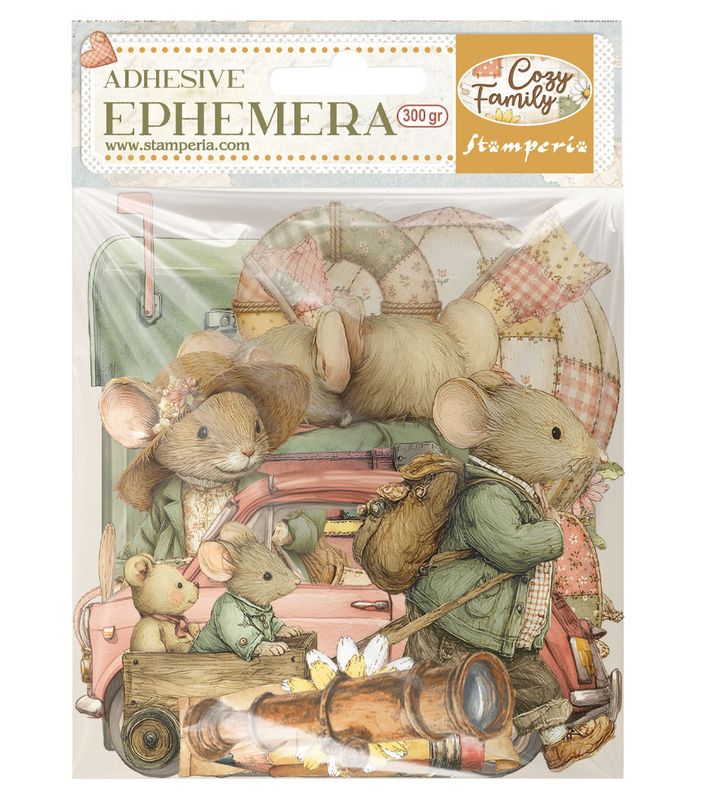 Stamperia - Cozy Family - Ephemera