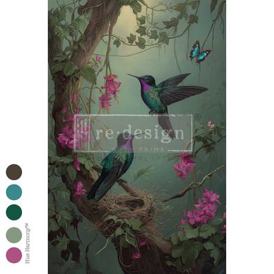 Prima Marketing - Re-Design - Decoupage Tissue Paper - 19.5"x30" - The Iridescent Interval