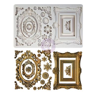 Prima Marketing - 5"x8" Silicone Moulds - Winter Frames