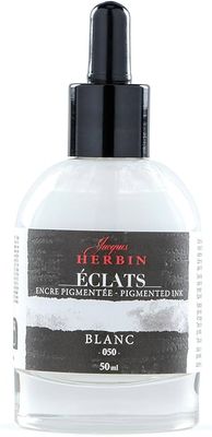 Jacques Herbin - Eclats -  Pigment Ink - 50ml - White