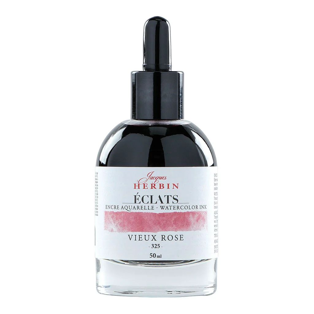 Jacques Herbin - Eclats - Watercolour Ink - 50ml - Old Rose Jacques Herbin - Eclats - Watercolour Ink - 50ml - Old Rose