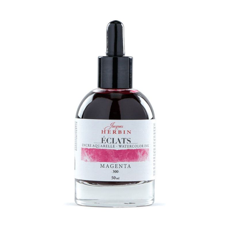 Jacques Herbin - Eclats -  Watercolour Ink - 50ml - Magenta