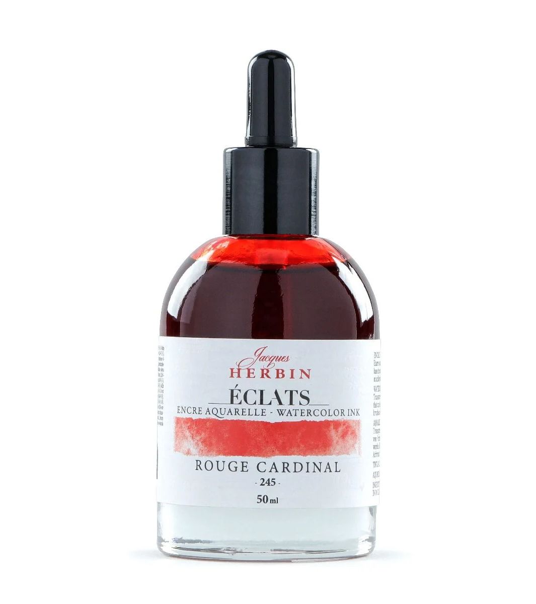 Jacques Herbin - Eclats -  Watercolour Ink - 50ml - Cardinal Red